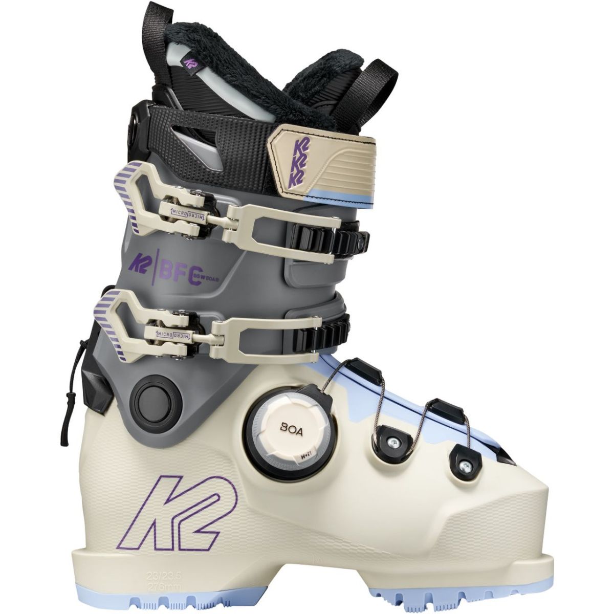 K2 BFC 95 BOA, Skischuhe, Damen, weiß/grau