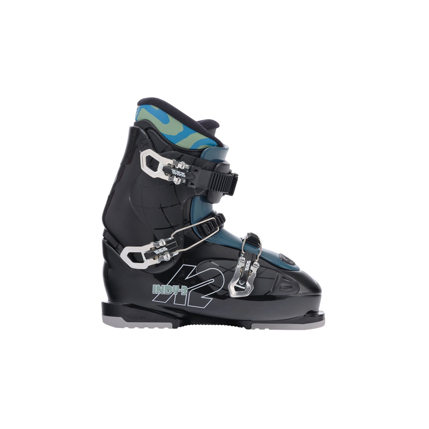 K2 Indy 3, Skischuhe, Junior, schwarz