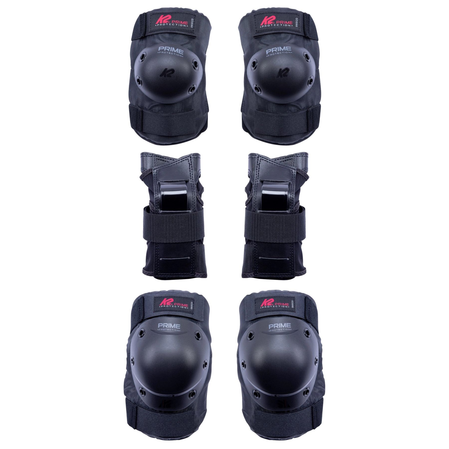 K2 Prime Pad Set, Protektoren-Set, Herren, schwarz