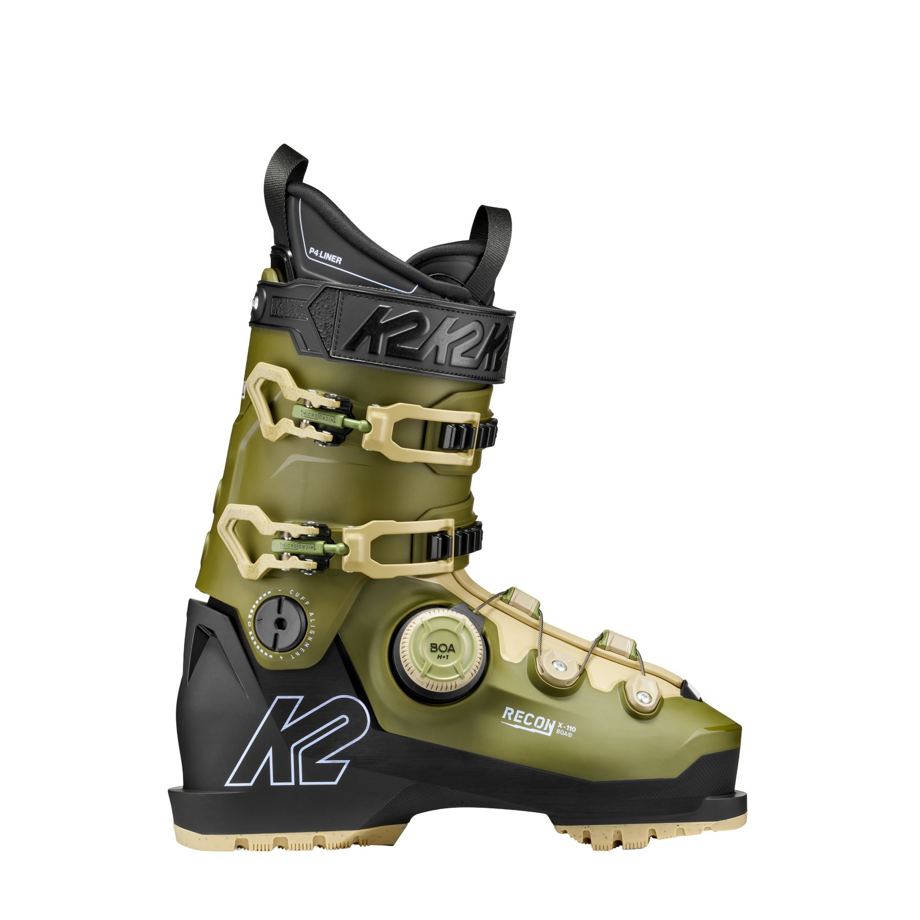 K2 Recon X 110 BOA, Skischuhe, Herren, grün
