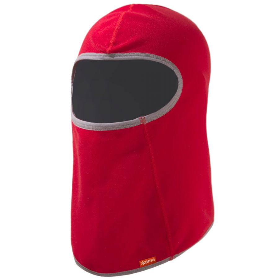 Kama Fleece Balaclava, Kinder, rot