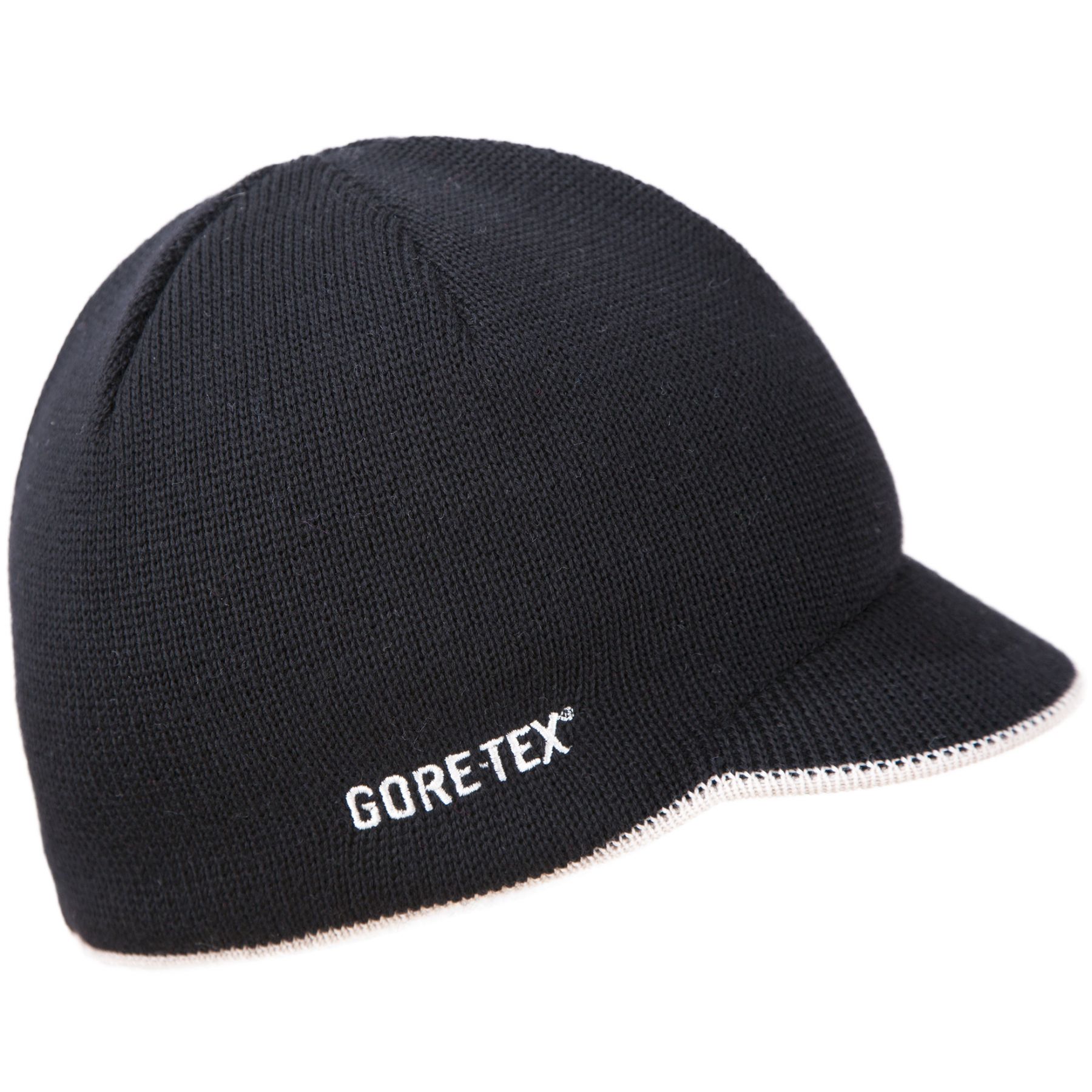 Kama Merino Strickcap mit Gore-Tex, schwarz
