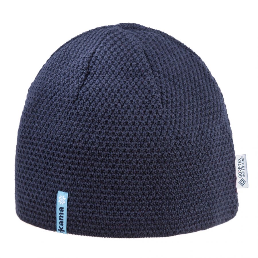 Kama Strickmütze mit Gore Windstopper, navy