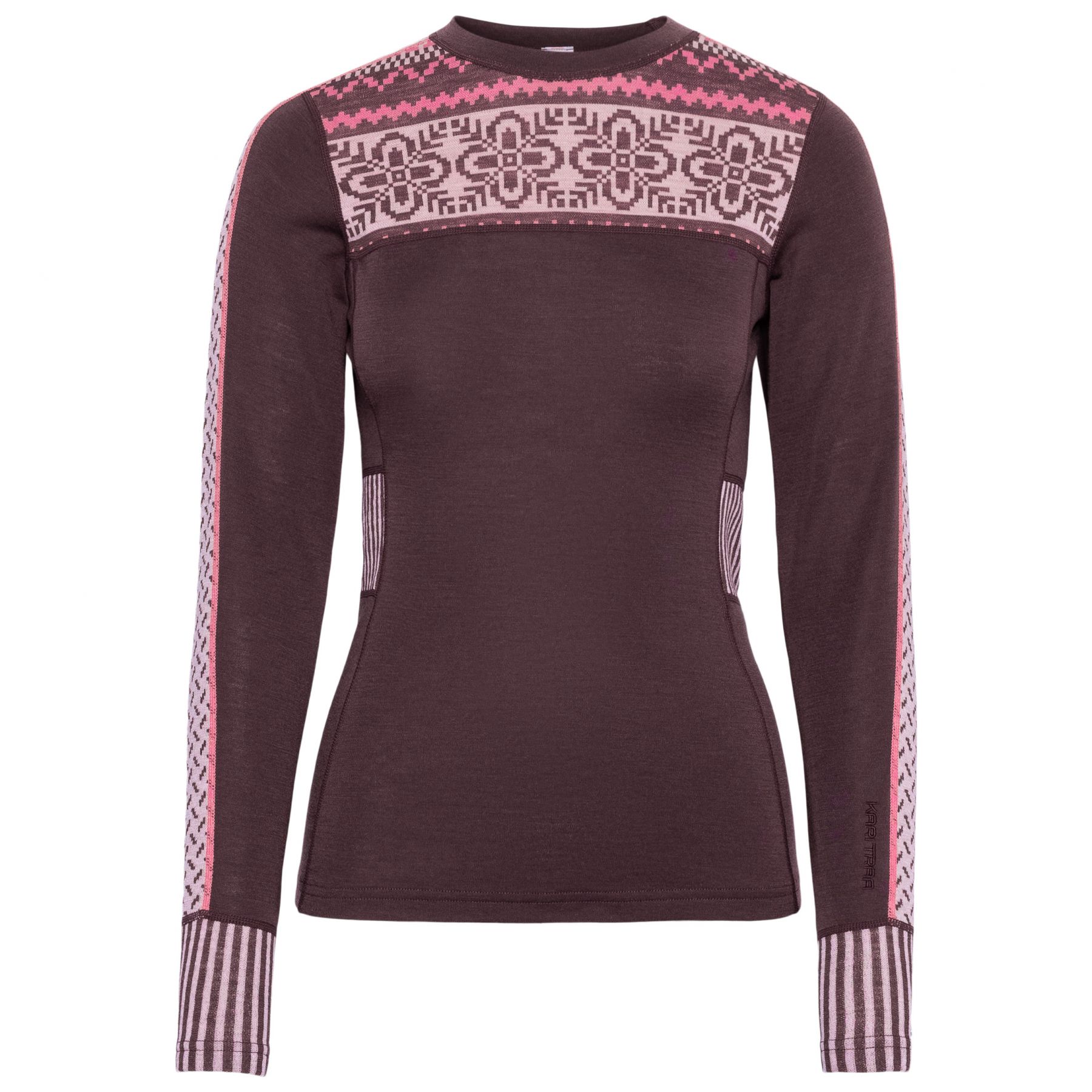 Kari Traa Ines LS, Skiunterwäsche, Damen, braun