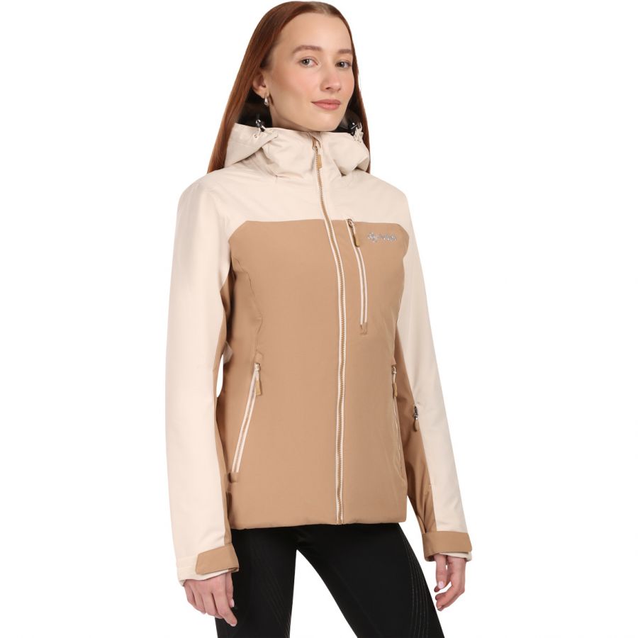 Kilpi Flip, Skijacke, Damen, Beige