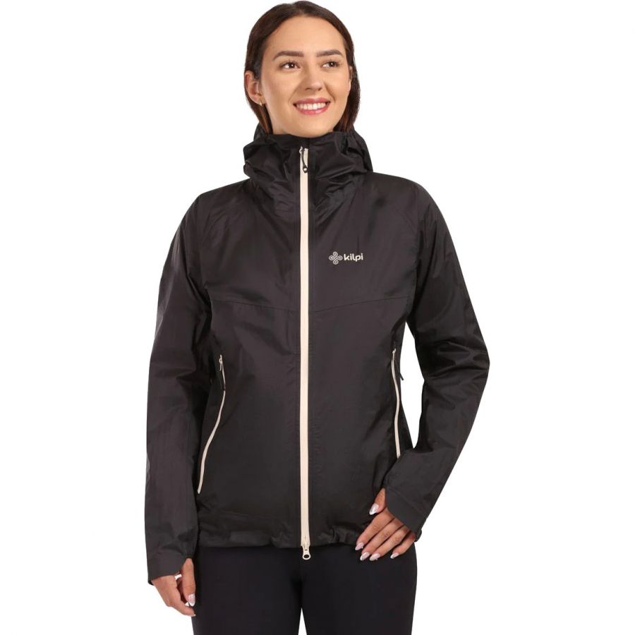 Kilpi Hurricane, Regenjacke, Damen, schwarz