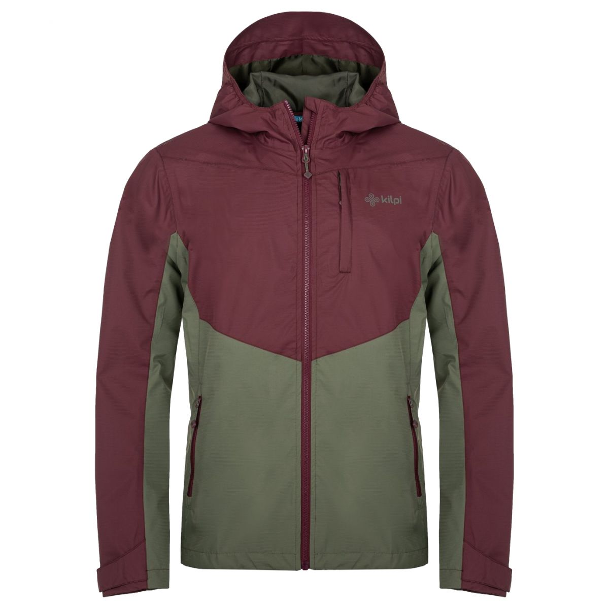 Kilpi Sonna-M, Regenjacke, Herr, dunkelrot