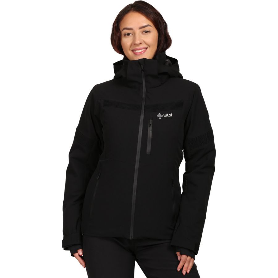 Kilpi Valera, Skijacke, Plus size, Damen, schwarz