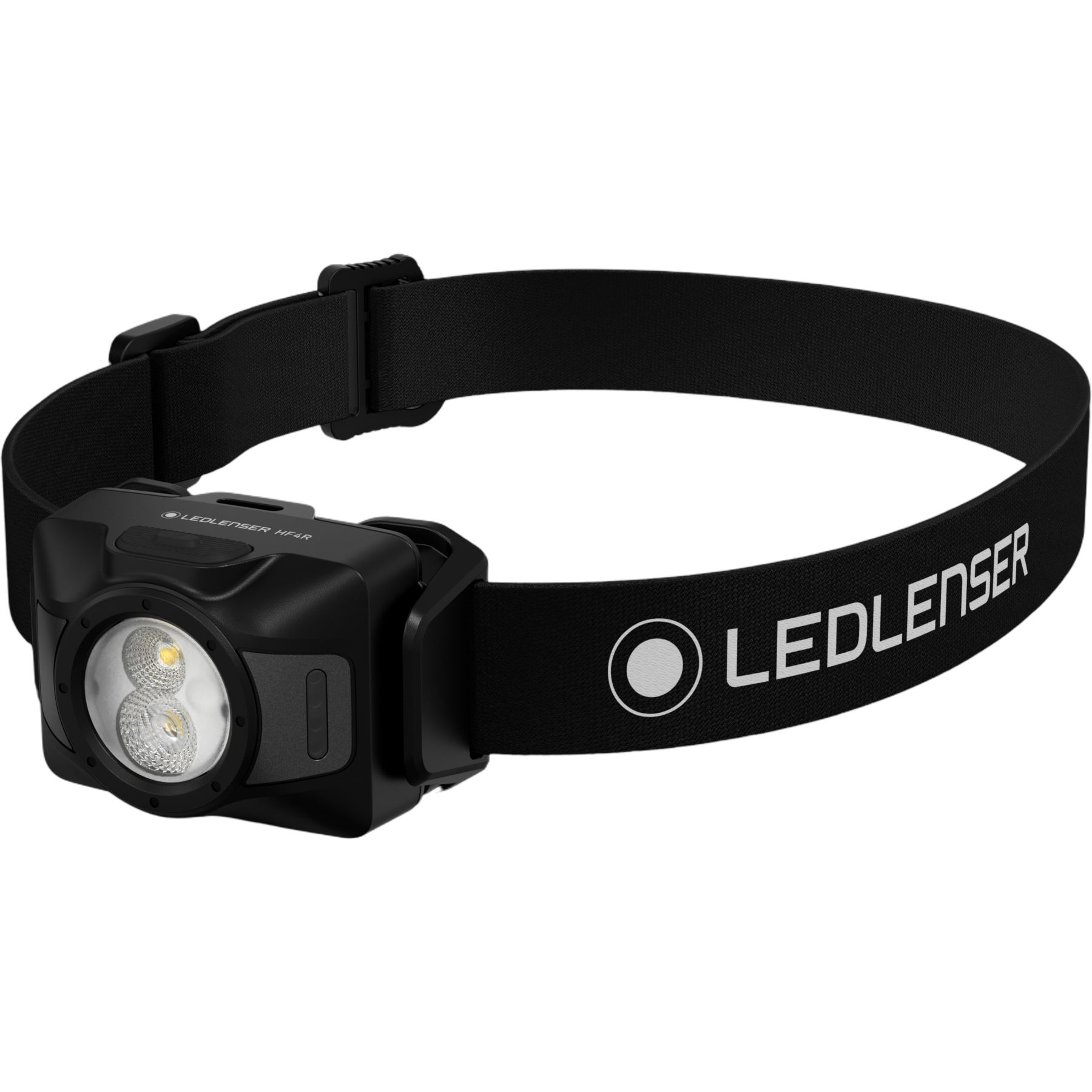 LEDLENSER 503317 - Stirnleuchte, HF4R, 400 lm, Black, Akku