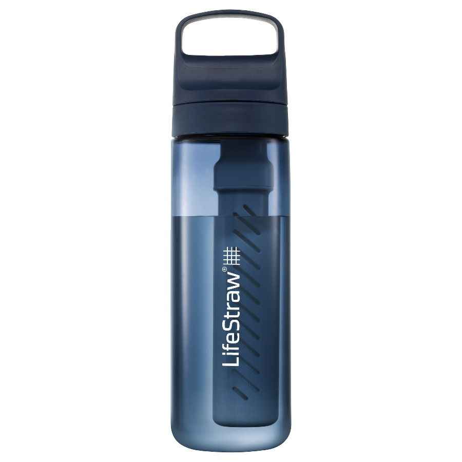 Lifestraw Go 20 - Wasserflasche mit Filter - 650ml - Ägäisches Meer Blau