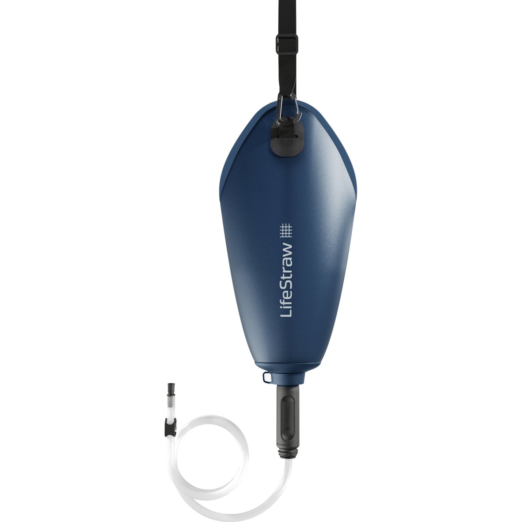 LifeStraw Peak Compact Gravity Wasserfilter, 3L, Dunkelblau