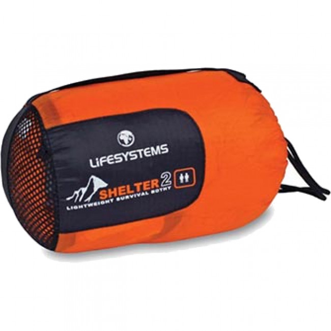 Lifesystems tente Survival Shelter 2 polyester orange