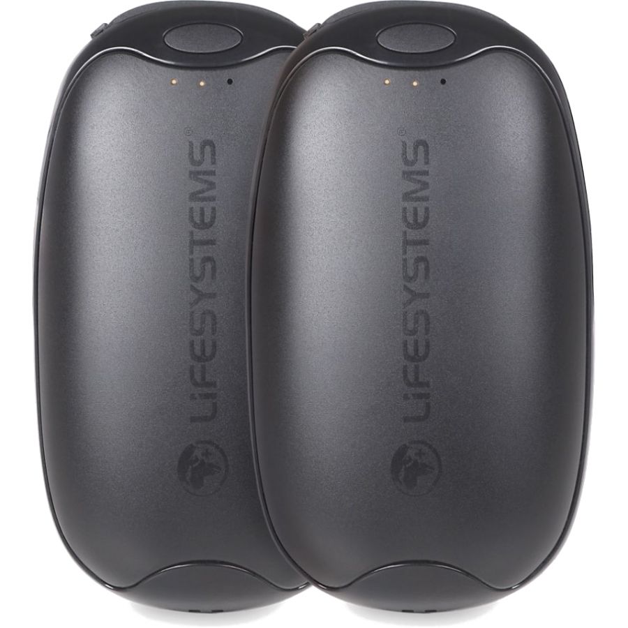 LifeSystems Wiederaufladbare Dual Palm Handwärmer, USB