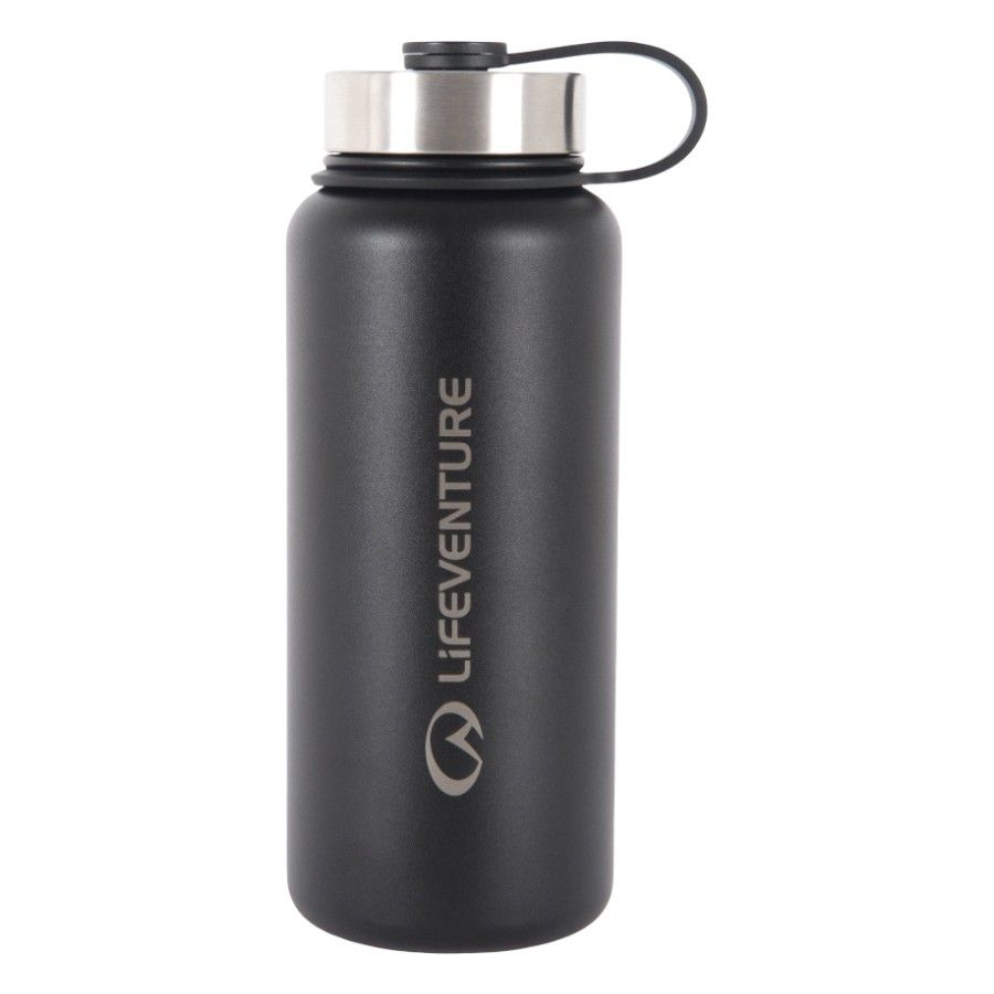 Lifeventure 1 Liter Flasche, schwarz