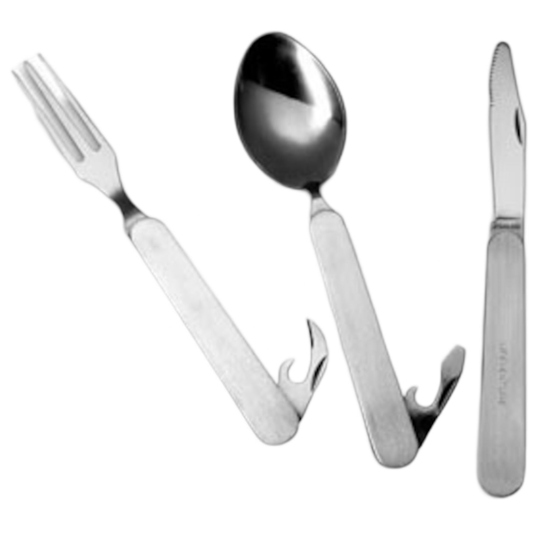 Lifeventure Edelstahl Klappbares Besteckset