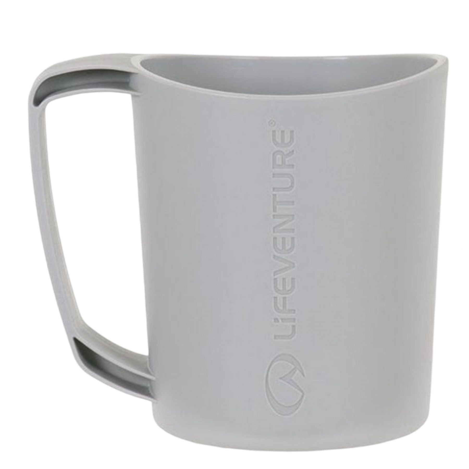 Lifeventure Ellipse Großer Becher, hellgrau