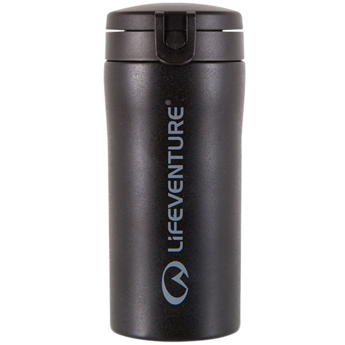 Lifeventure Flip-Top Thermobecher, Unisex, Schwarz