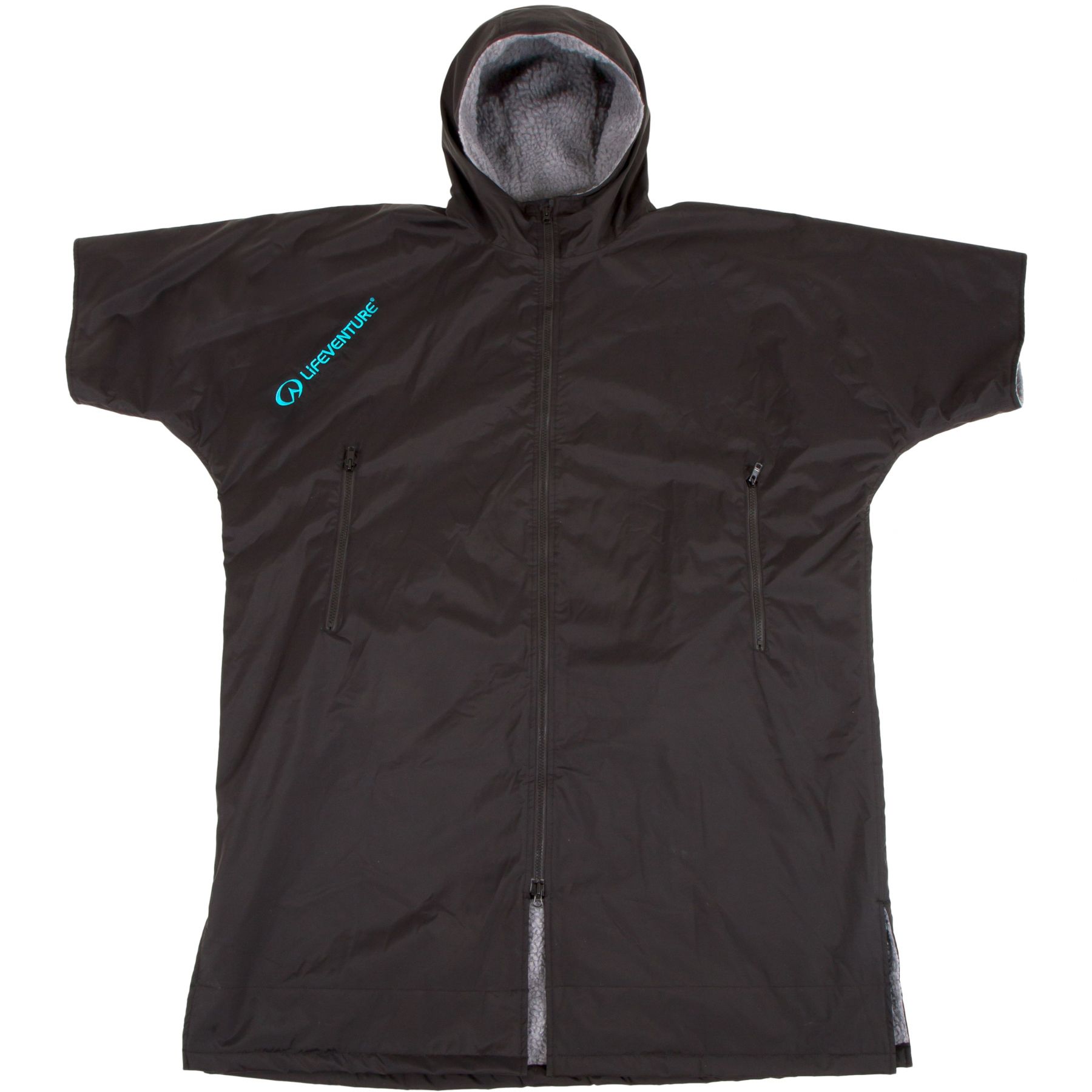 Lifeventure Thermarobe, Bademantel, Unisex, Schwarz
