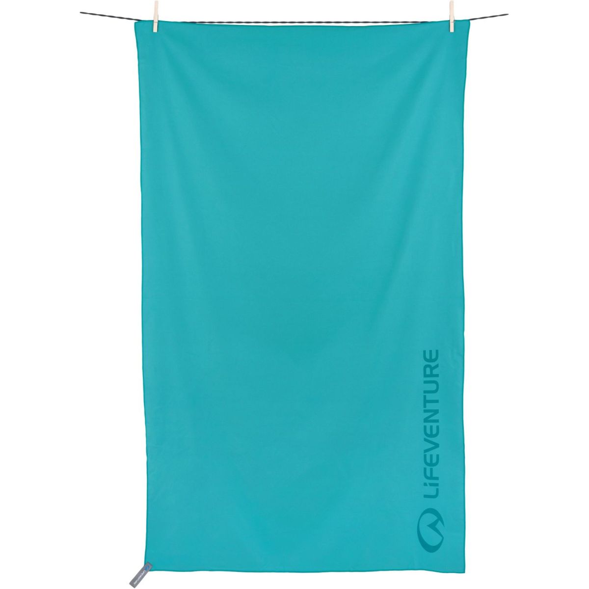 Lifeventure Toalla Trek en SoftFibre Reciclado, unisex, teal
