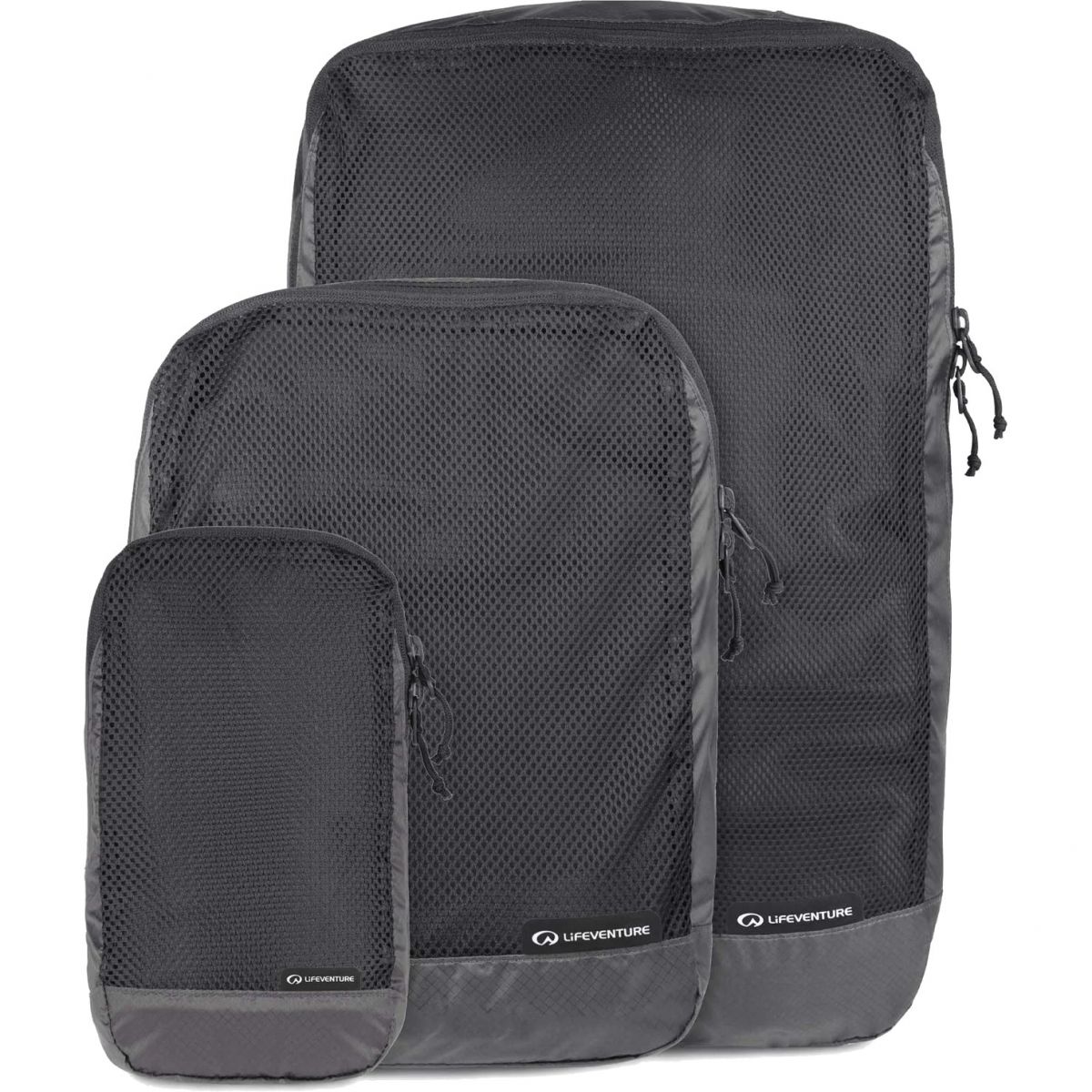 Lifeventure Ultralight Packing Cubes, 3er-Pack