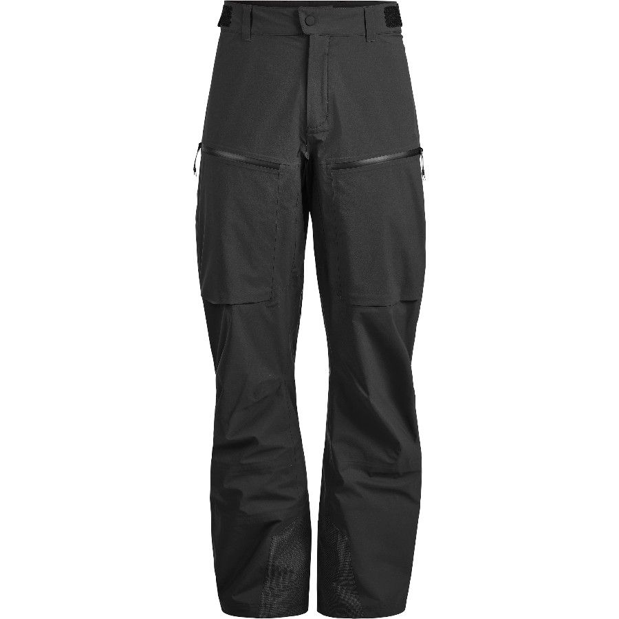 Lundhags Abisku Waterproof Pants M, Wanderhosen, grau