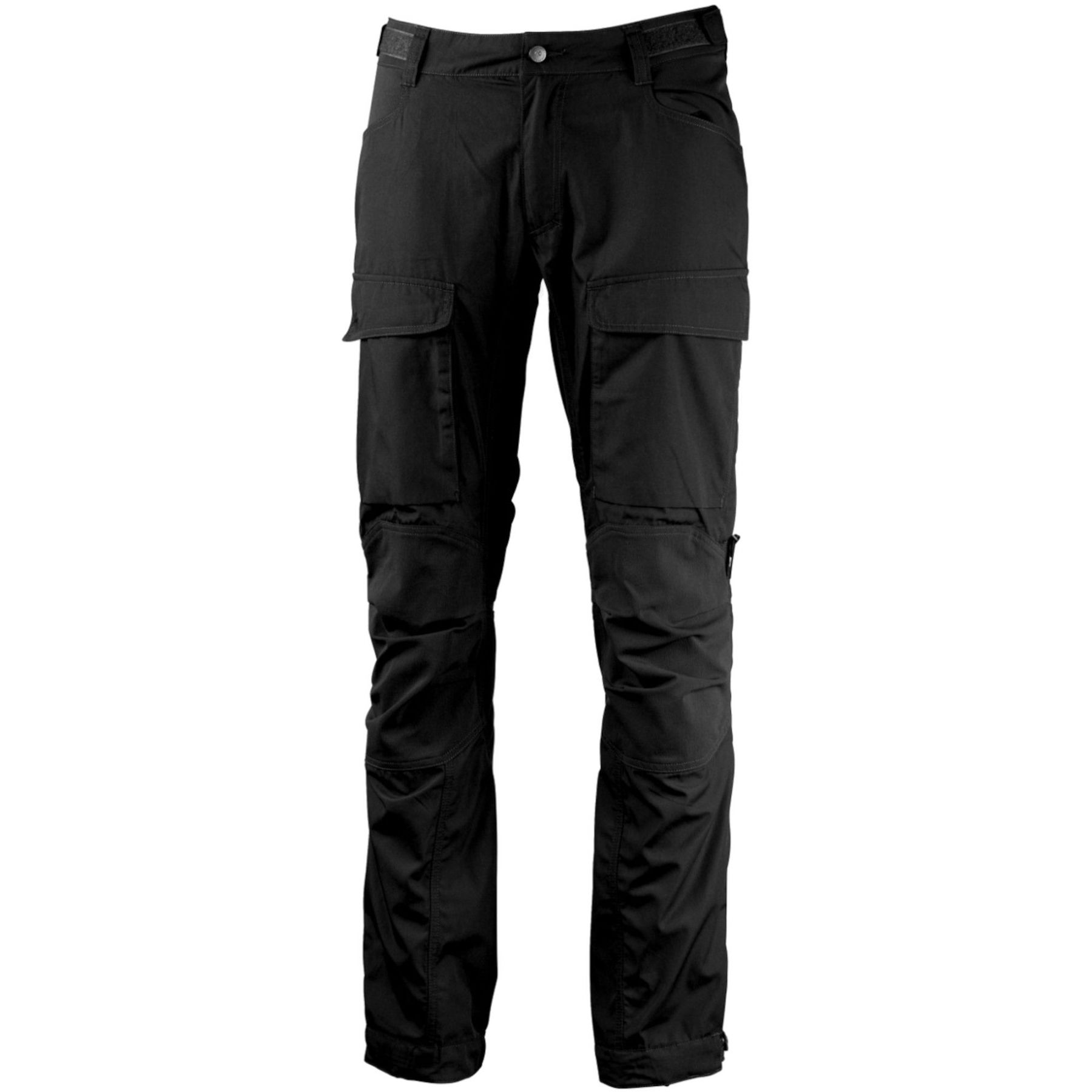 Lundhags Authentic II Hose Lang, Wanderhose, Herren, Schwarz