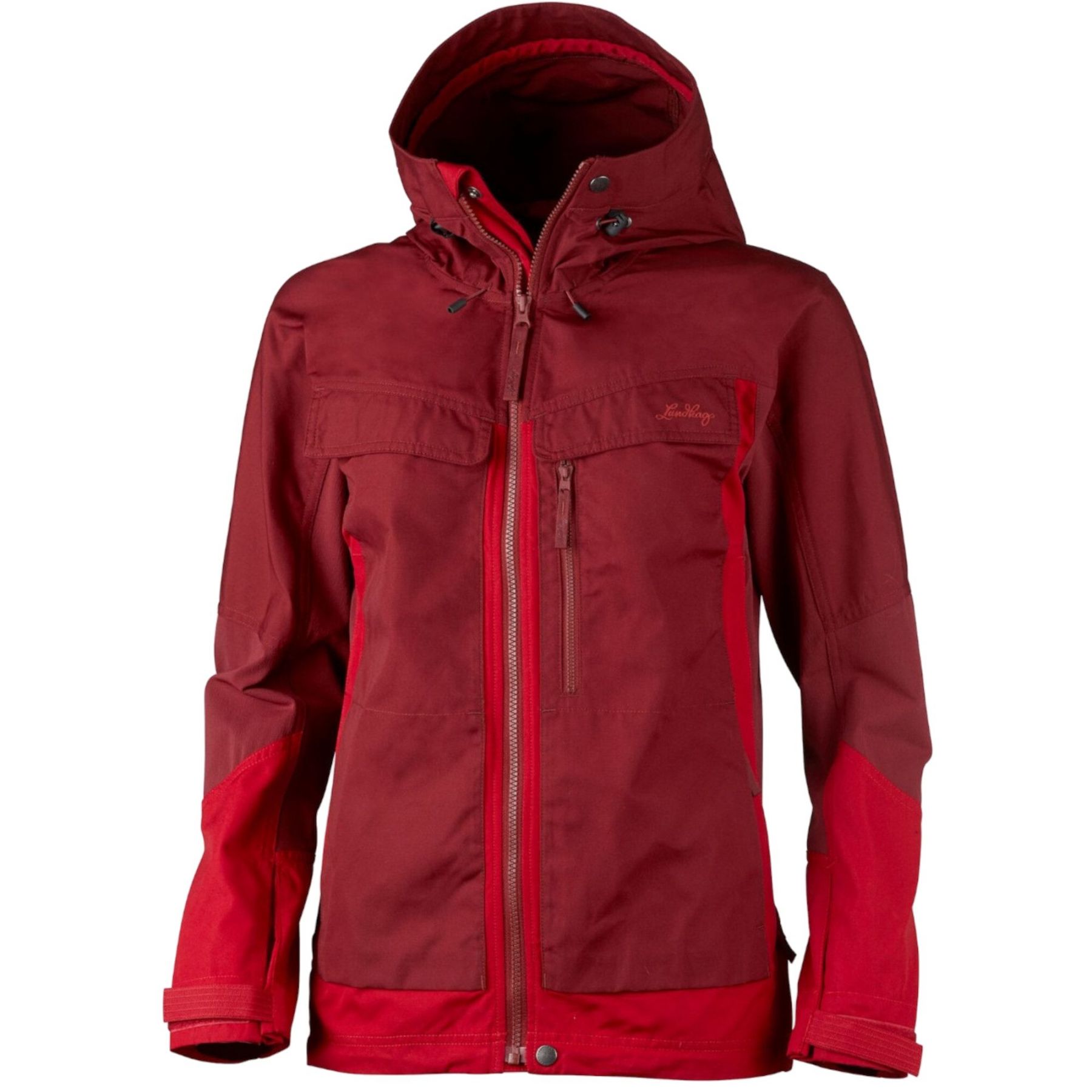 Lundhags Authentic Jacke, Shelljacke, Damen, Rot
