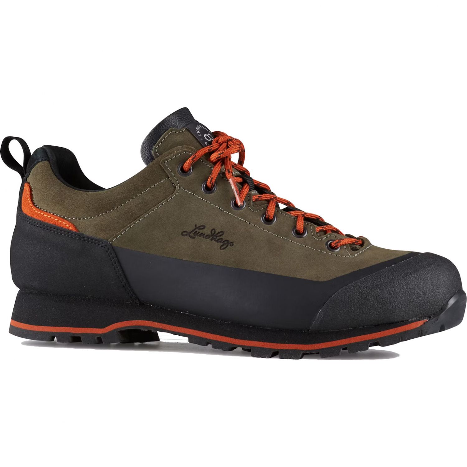 Lundhags Bjerg Low, Wanderschuhe, Unisex, Grün