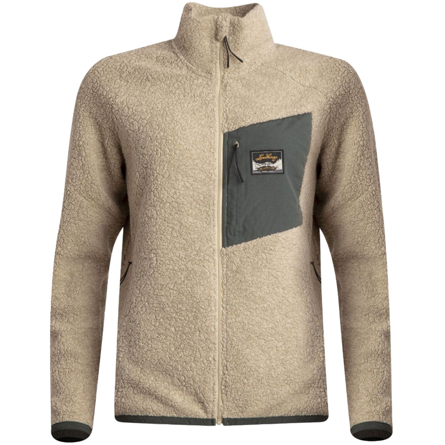 Lundhags Flok Wool Ws Pile, Midlayer, Damen, Beige