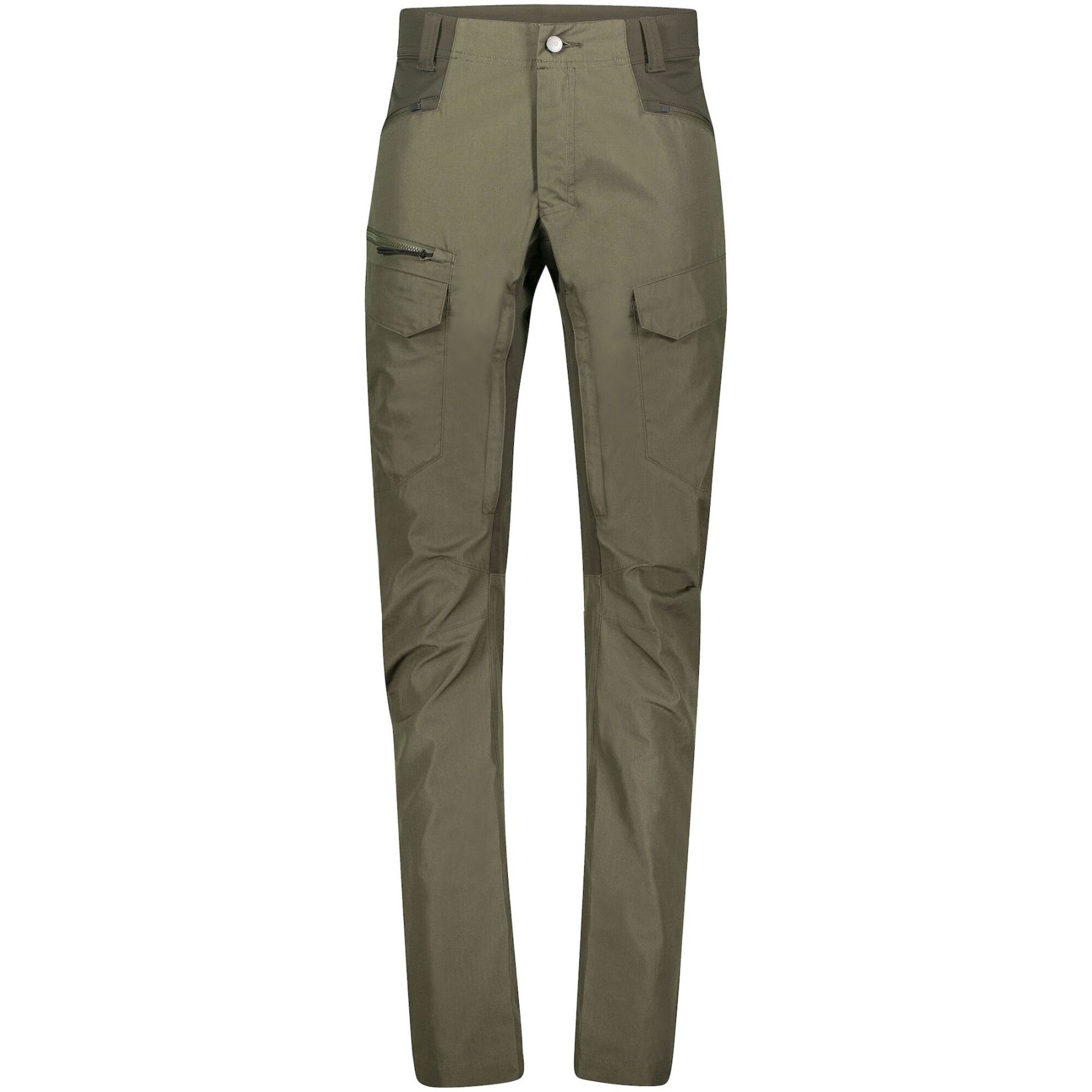 Lundhags Fulu Cargo Stretch Hybrid Pant, Wanderhose, Herren, Grün