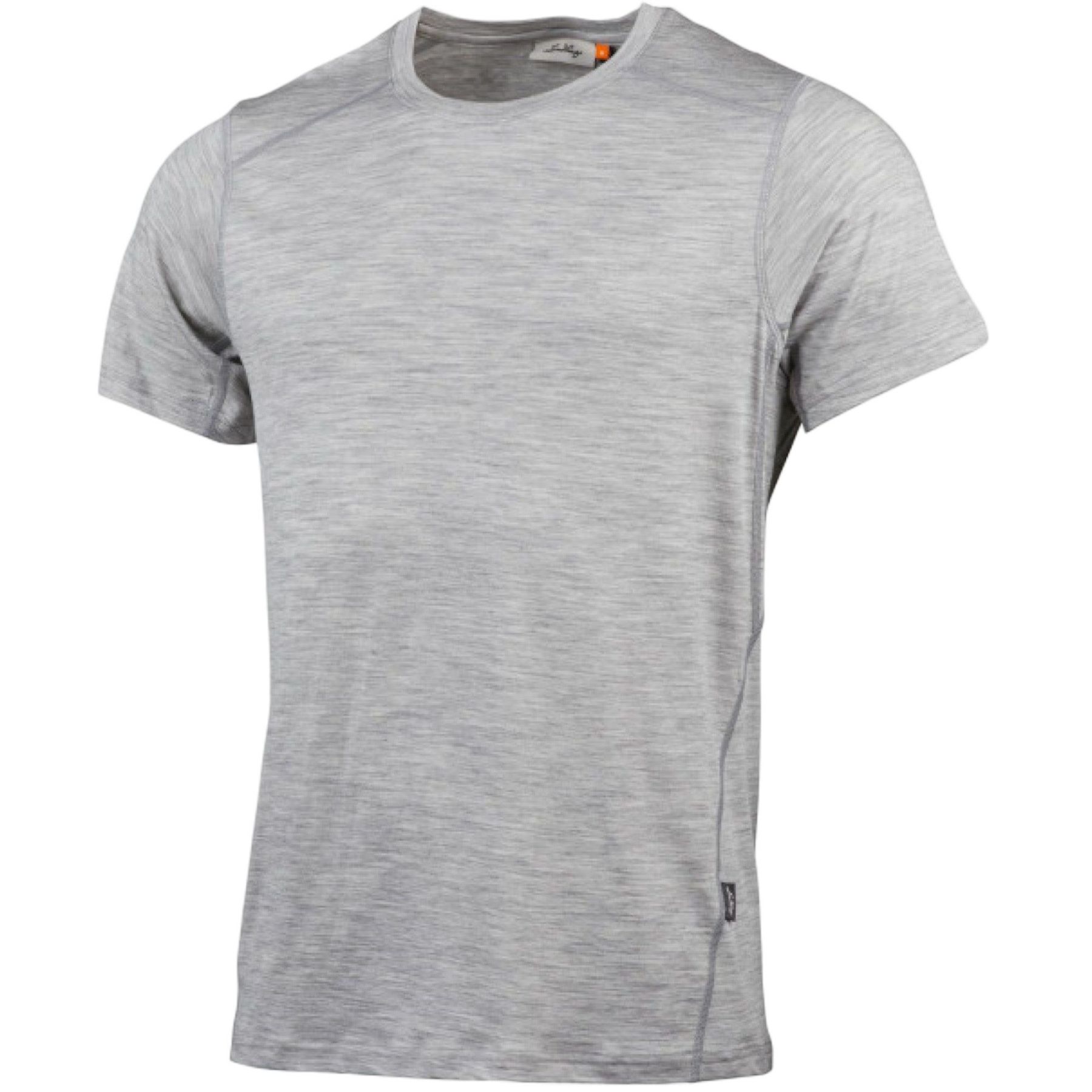 Lundhags Gimmer Merino Lt Ms Tee, Zwischenschicht, Herren, Grau