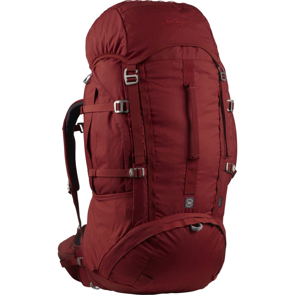 Lundhags Gnaur 75 RS, Rucksack, rot