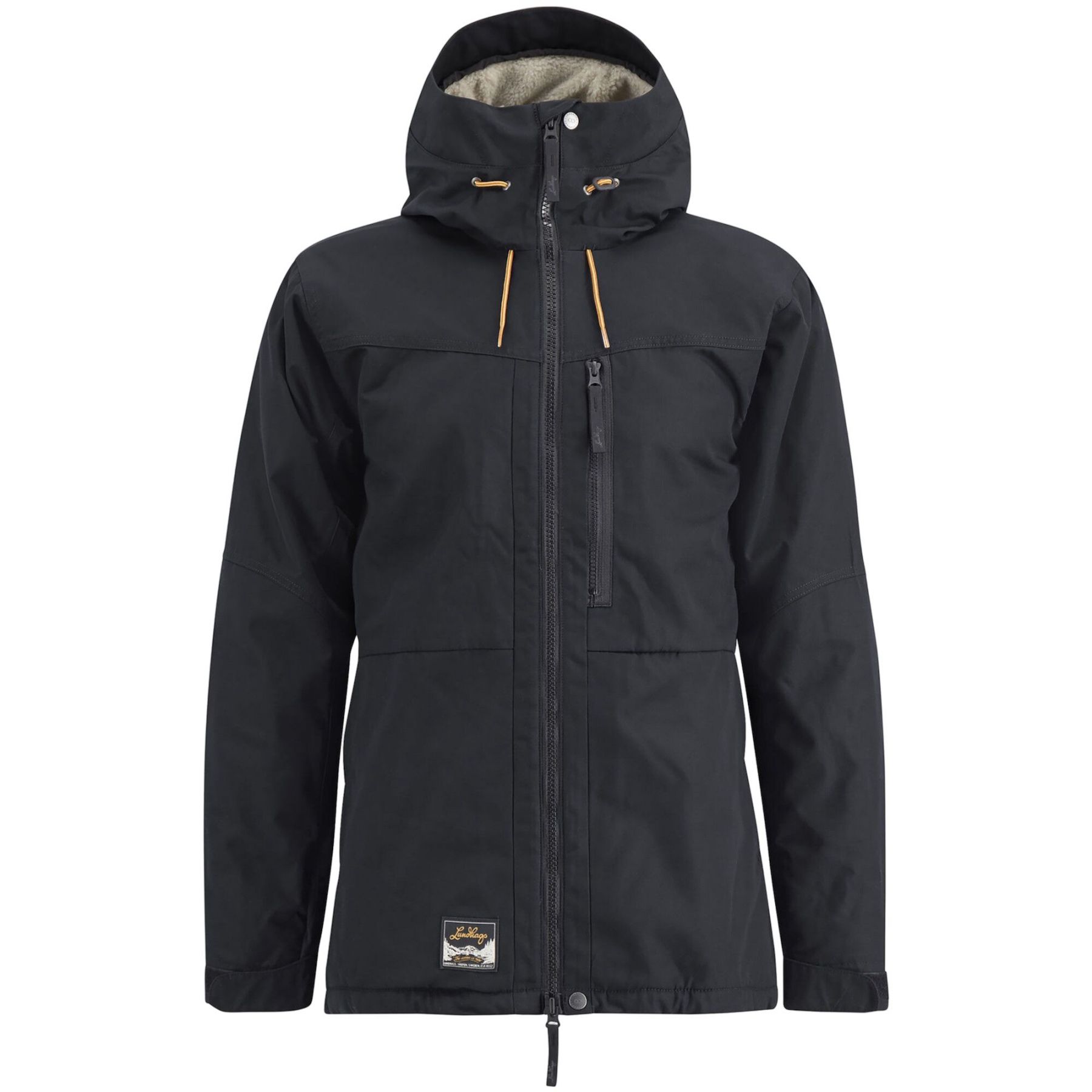 Lundhags Järpen Pile Jacke, Shelljacke, Herren, Schwarz