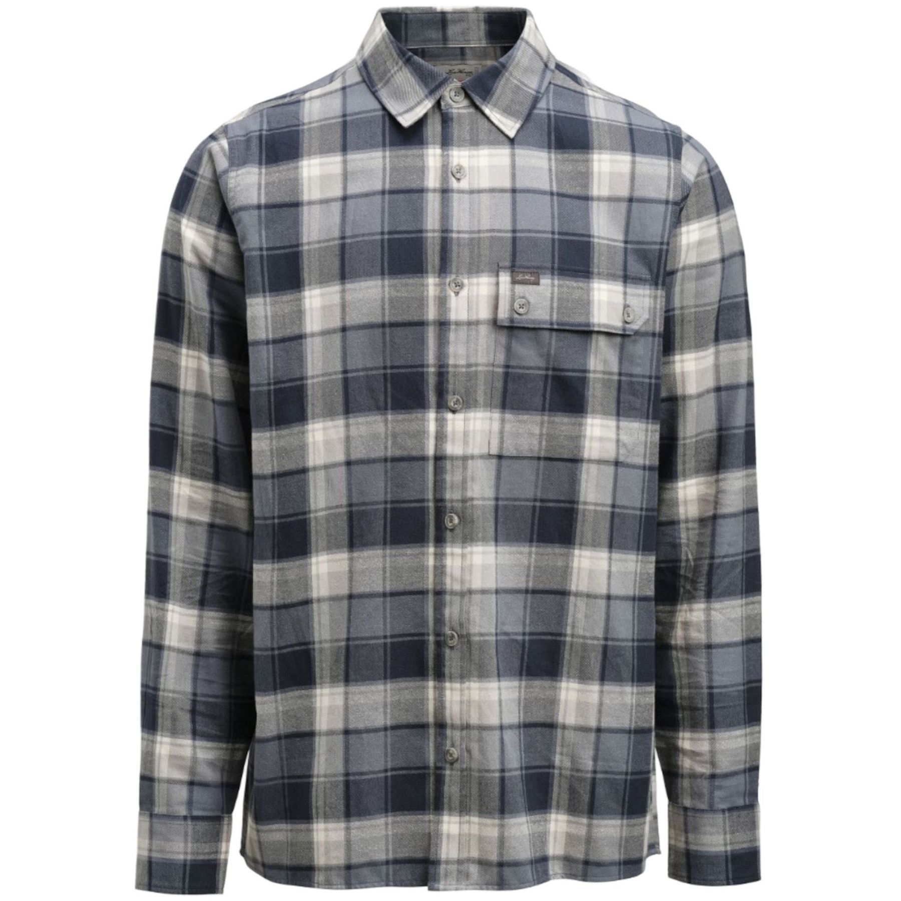 Lundhags Järpen Plaid Flanellhemd, Hemd, Herren, Blau