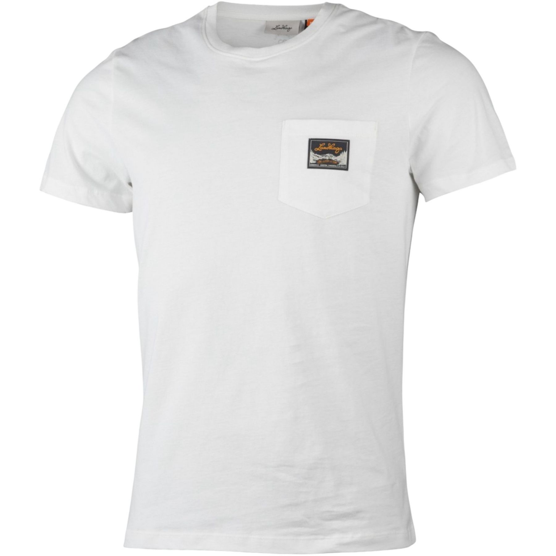 Lundhags Knak Ms Tee, Hemd, Herren, Weiß