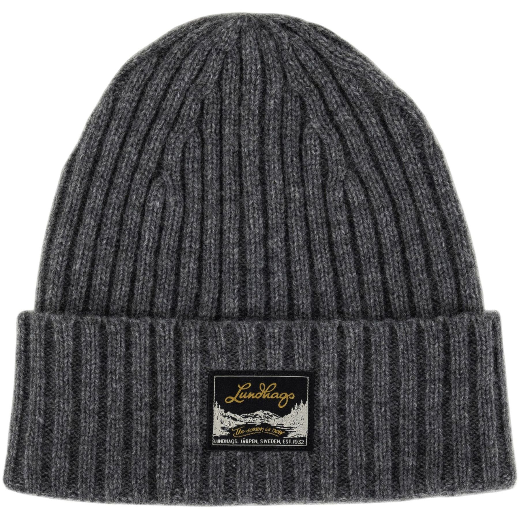 Lundhags Knak Wool Beanie, Mütze, Unisex, Grau