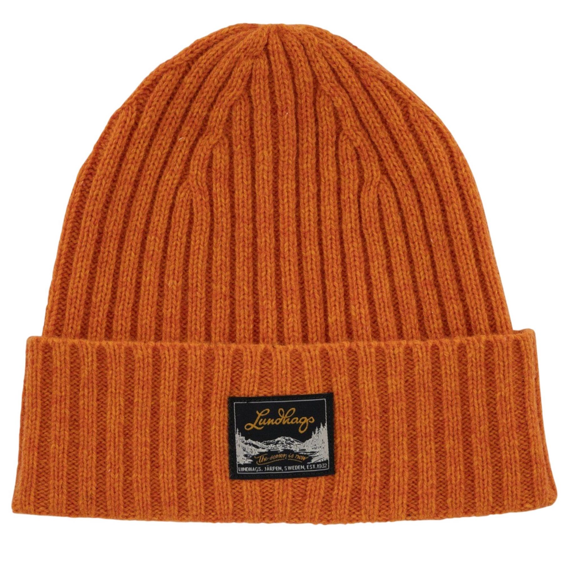Lundhags Knak Wool Beanie, Mütze, Unisex, Orange