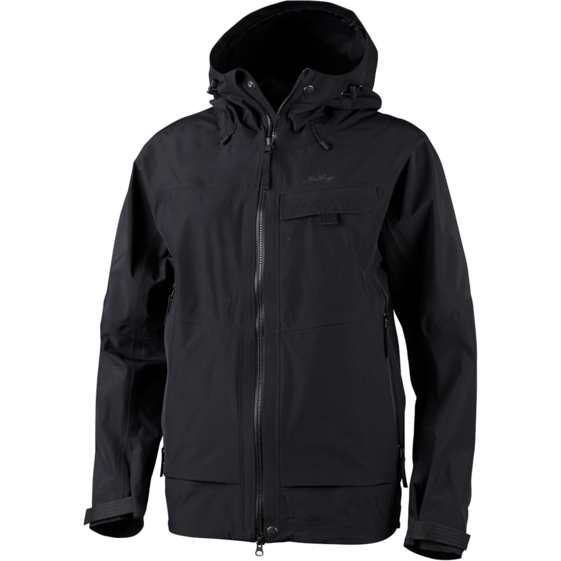 Lundhags Laka Jacke, Hardshelljacke, Damen, Schwarz