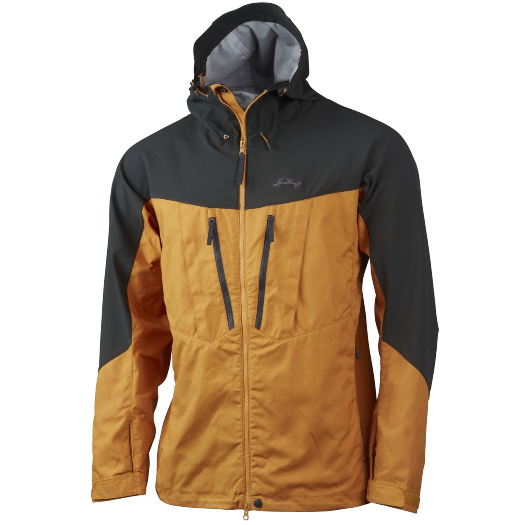 Lundhags Makke Pro Jacke, Shelljacke, Herren, Gold/Grau