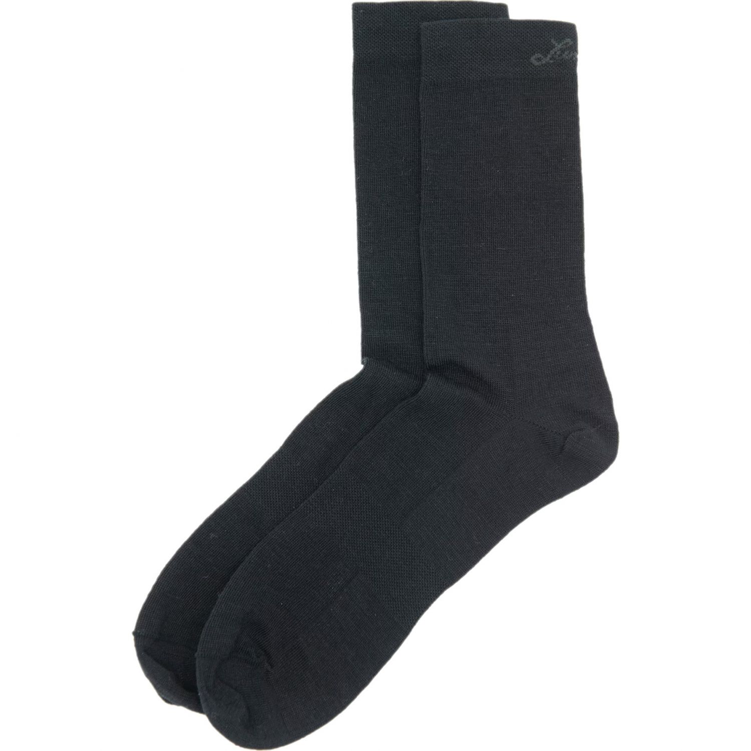 Lundhags Merino Liner Sock, Wandersocken, Unisex, Schwarz