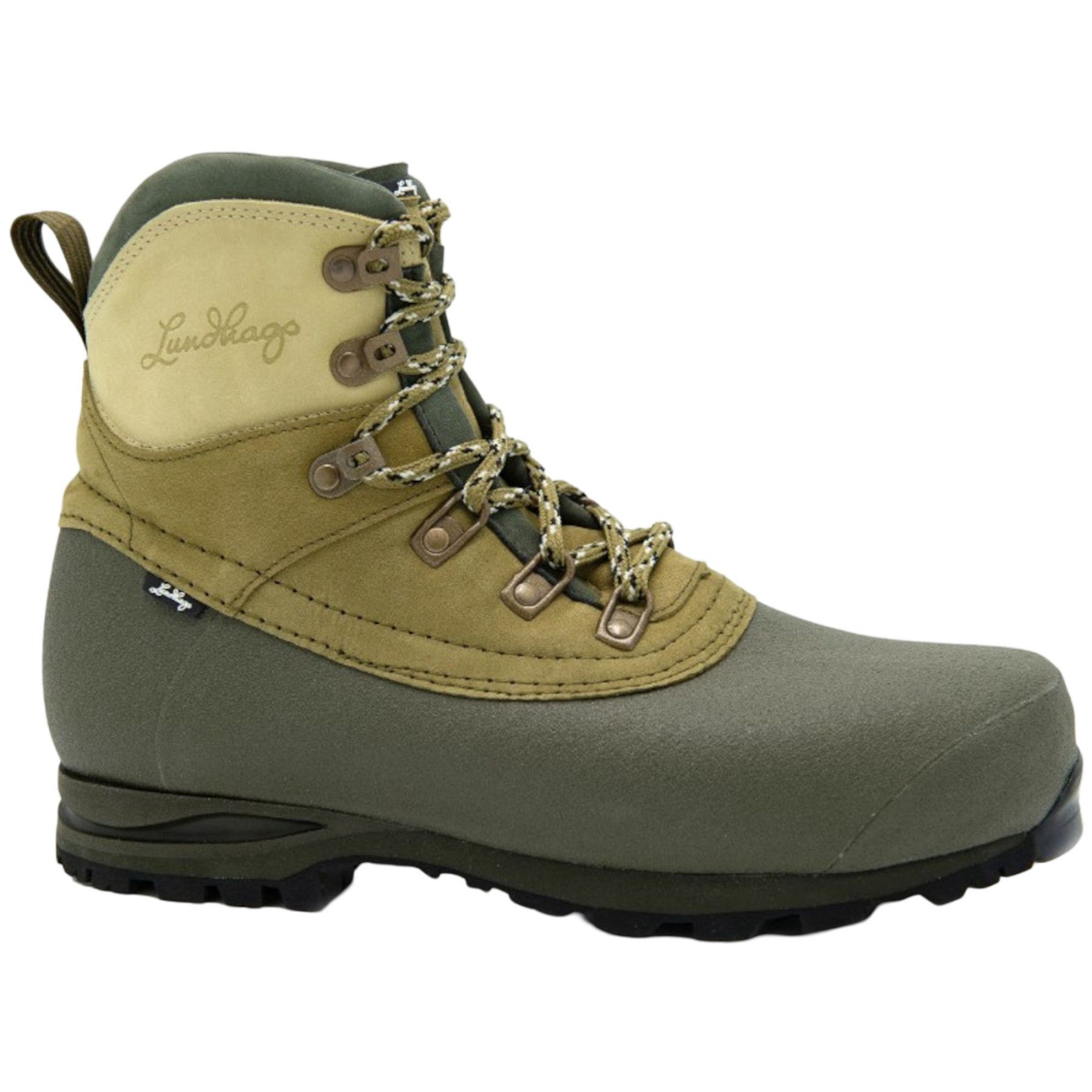 Lundhags Padje Light Trekking Boot Mid M, Wanderschuhe, Herren, Grün