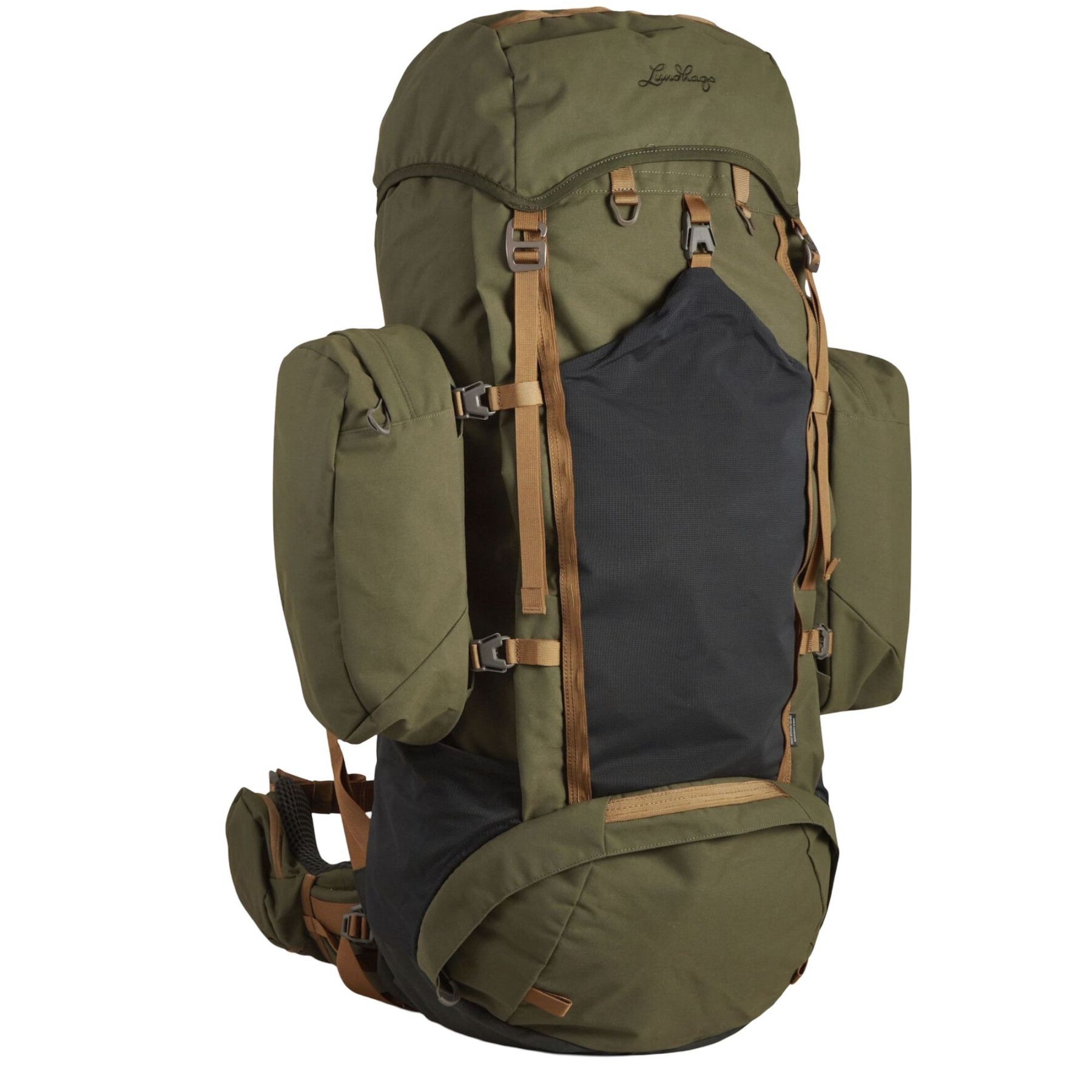 Lundhags Saruk Expedition 110+10 L Regular Long, Rucksack, grün