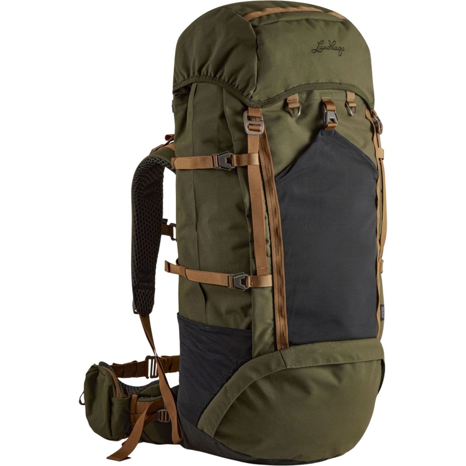 Lundhags Saruk Pro 60 L Regular Short, Rucksack, grün