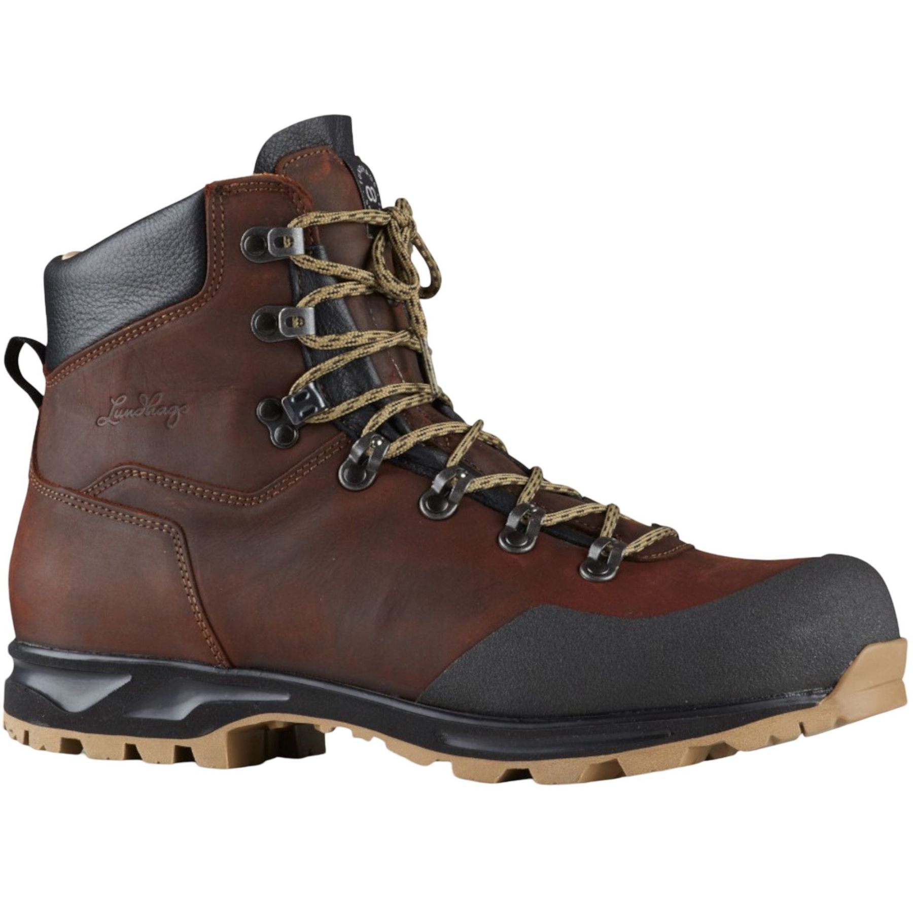 Lundhags Stuore Ms Mid, Wanderstiefel, Herren, Braun