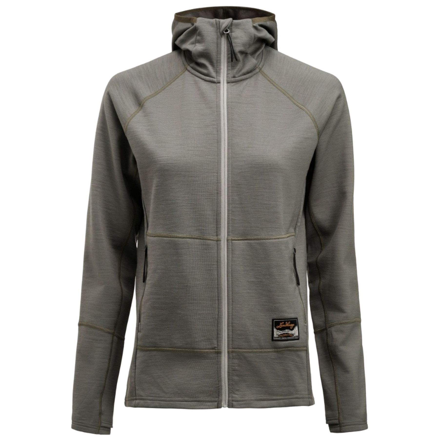 Lundhags Tived Merino Hoodie, Midlayer, Damen, Grün