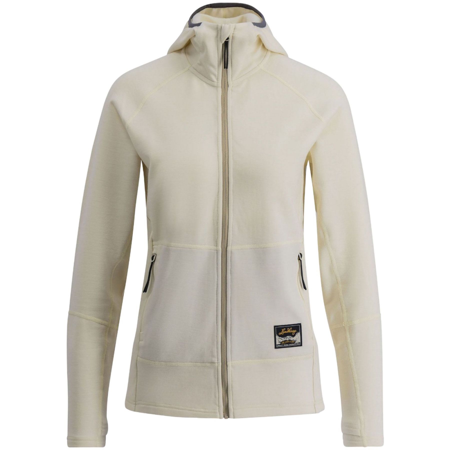Lundhags Tived Merino Hoodie, Midlayer, Damen, Weiß