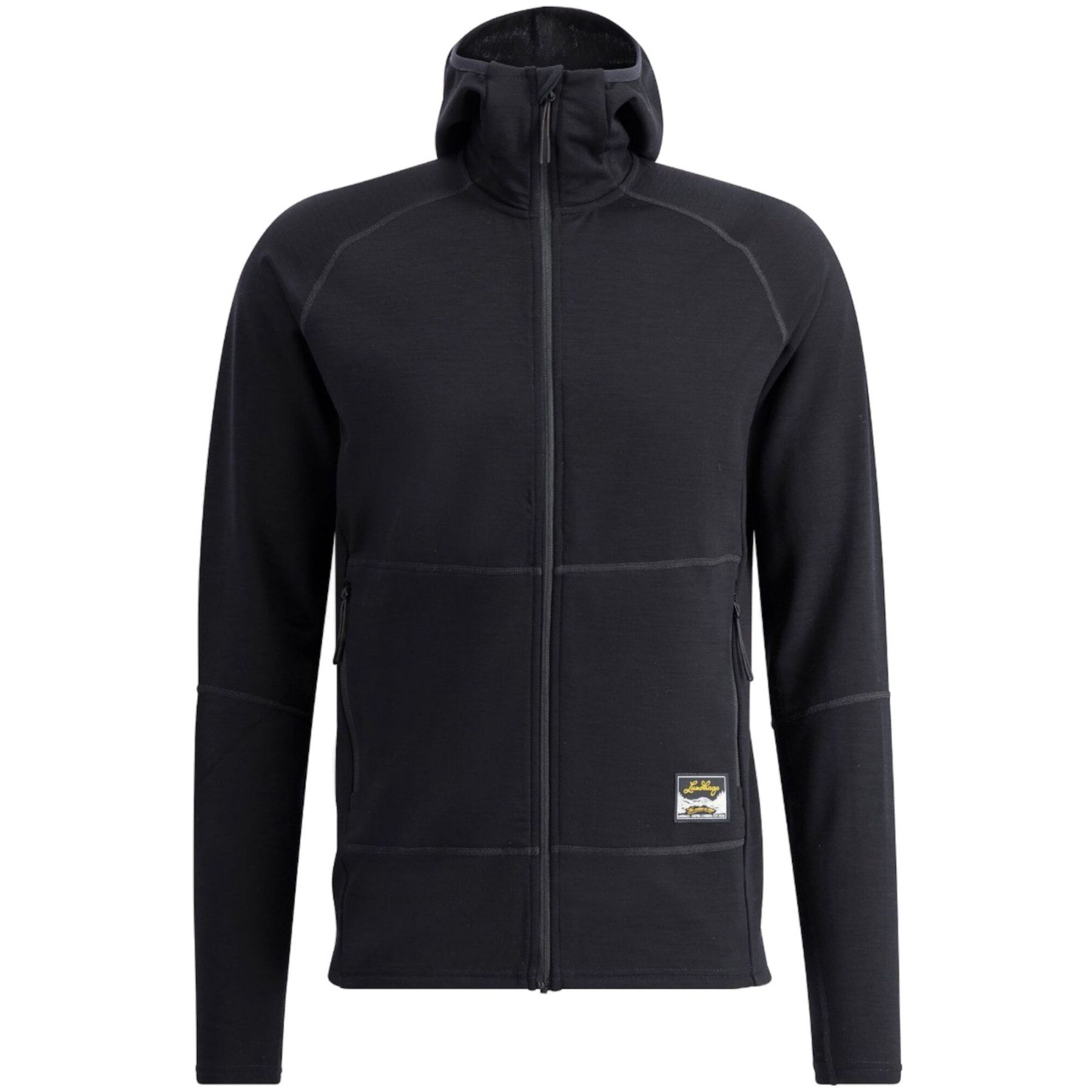 Lundhags Tived Merino Hoodie, Zwischenschicht, Herren, Schwarz