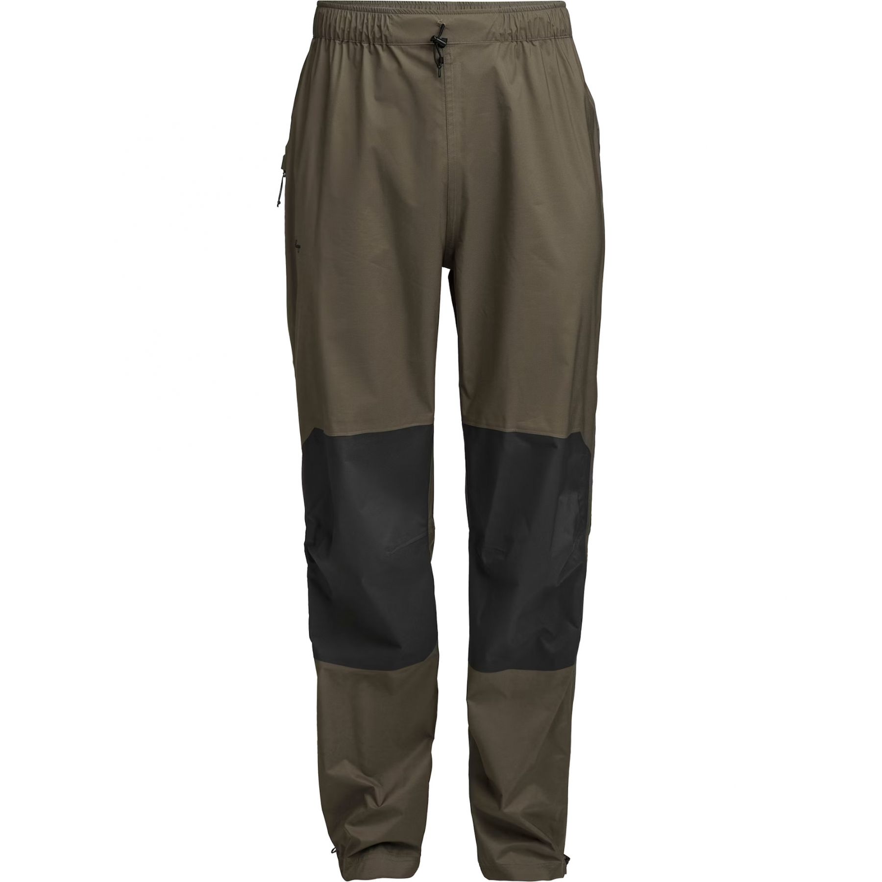 Lundhags Tived Waterproof Pant, Wanderhose, Herren, grün/grau