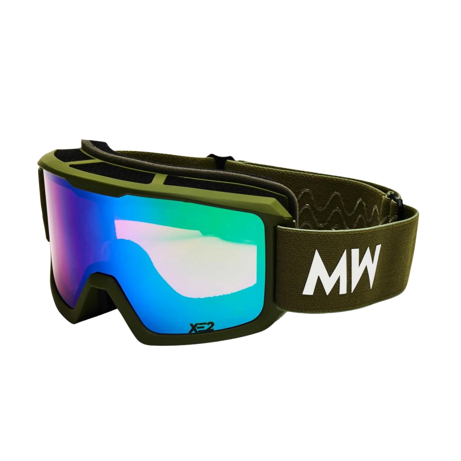 MessyWeekend Ferdi, Skibrille, grün