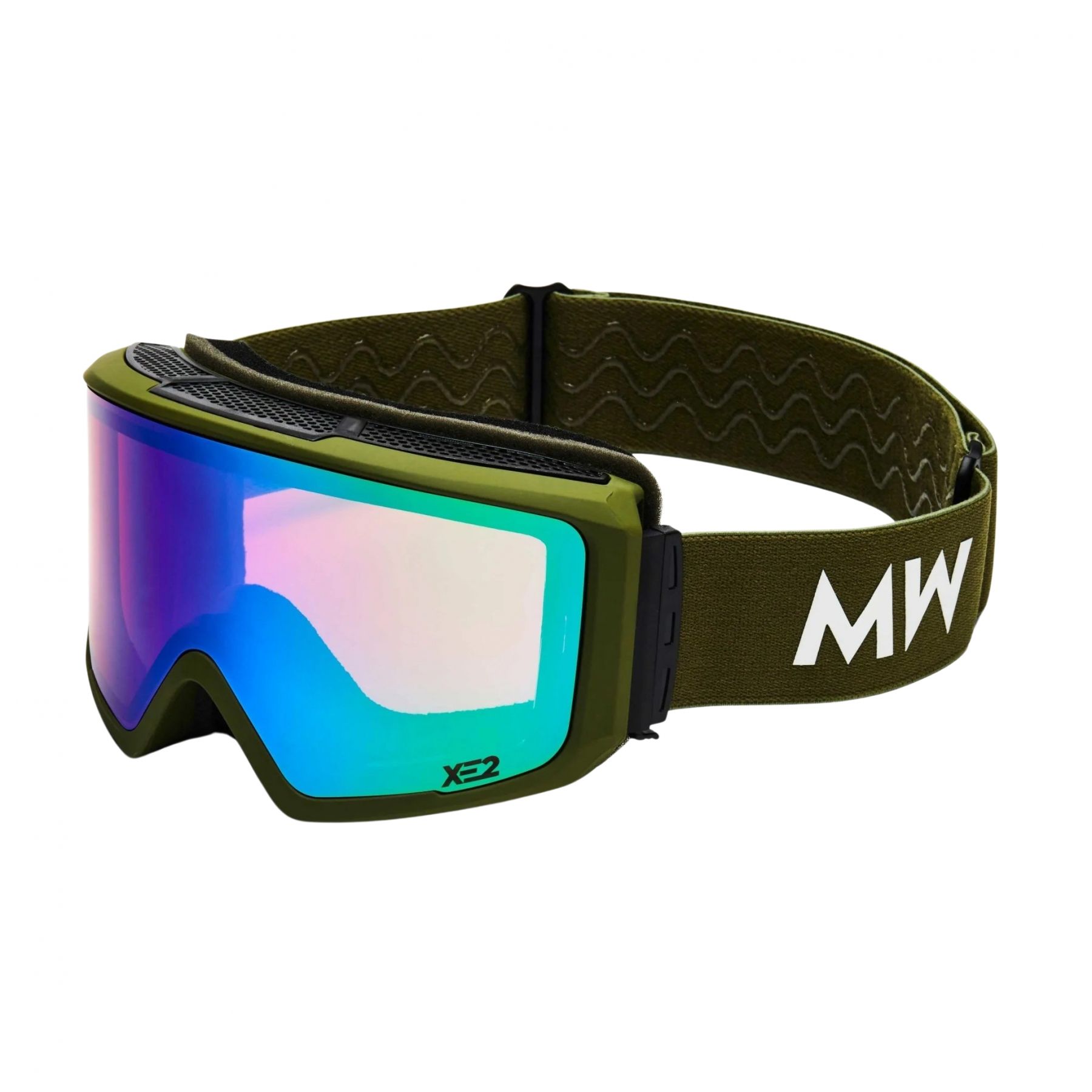 MessyWeekend Flip XE2, Skibrille, grün